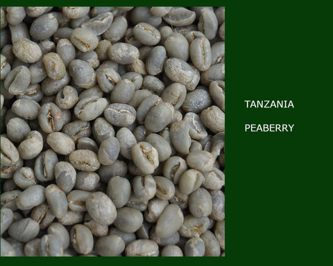 Tanzania Peaberry Coffee Unroasted