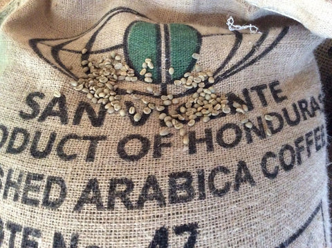 Honduras vicente high grown unroasted green coffee beans